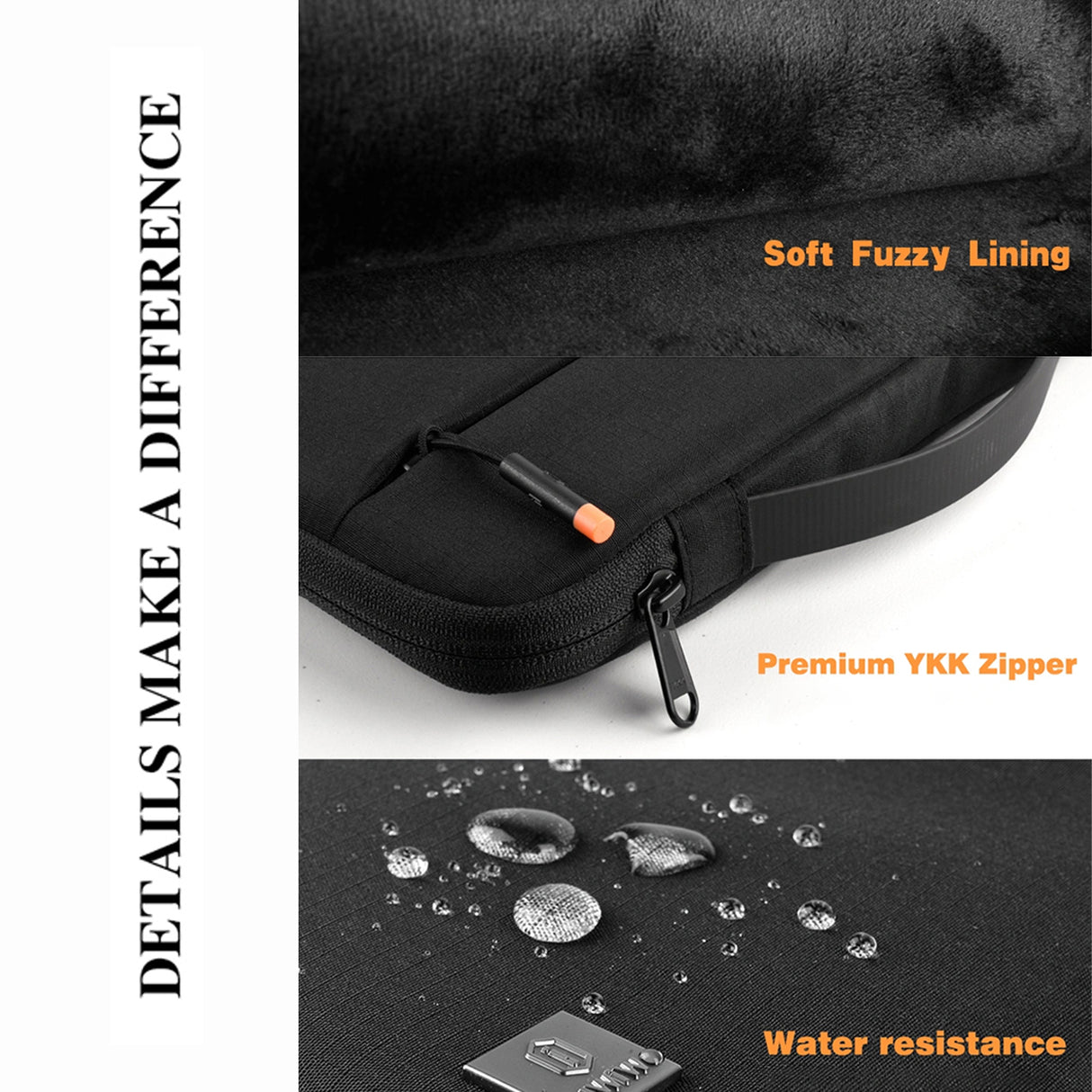 Alpha Slim Sleeve Laptop Bag 15.4 Inch – Protective Case for Laptop and 16" MacBook by WiWU