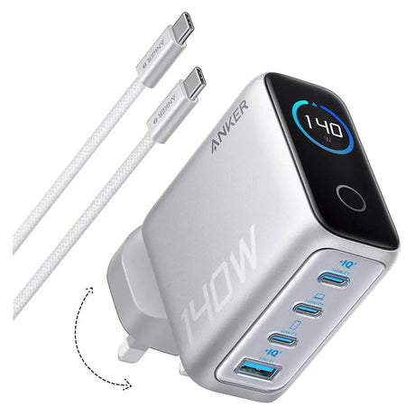 140W 4Port Fast Charging Power Adapter  Anker - saska.ae - saska