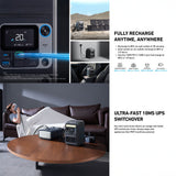 SOLIX C300 Portable Power Station with 7 Ports and USB-C Charging by Anker