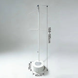 185cm Long Incense Burner Stand, Adjustable Height Bakhoor Burning Clothes Hanger Stand