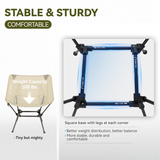 Ultralight Foldable Outdoor Chair – Design for Camping, Beach, Hiking, Wilderness & Fishing Adventures