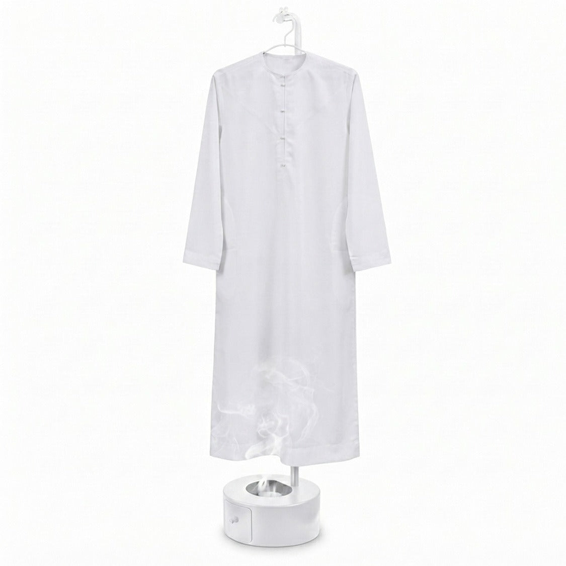 185cm Long Incense Burner Stand, Adjustable Height Bakhoor Burning Clothes Hanger Stand-saska-saska.ae