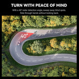 مصباح خلفي ذكي بالرادار L7 مع نظام متقدم لاكتشاف المركبات وتنبيه فرملة ذكي من CYCPLUS