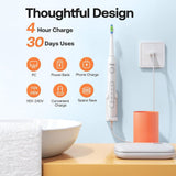 D2 Sonic Electric Toothbrush for Adults by Bitvae, 5 Cleaning Modes, 8 Brush Heads, IPX7 Waterproof with Travel Case