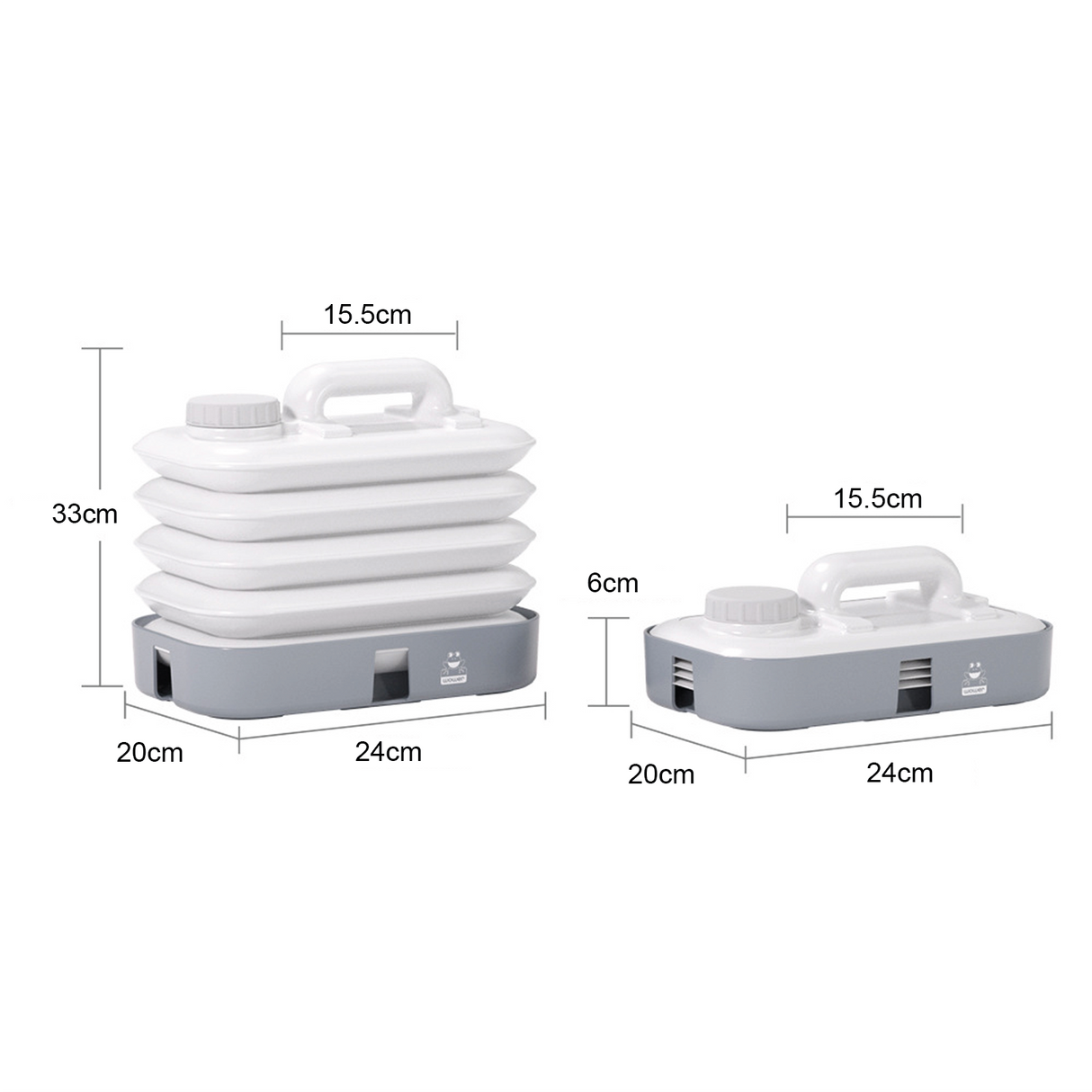 10L Foldable Camping Water Tank by Bluefire