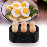 Electric Egg Cooker 6 Egg Capacity, 300W Rapid Egg Boiler with 3-Level Timer, Auto Shut-Off & Dry-Burn Protection by Winning Star