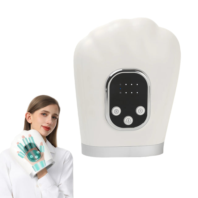 Intelligent Electric Hand Massager for Pain Relief, Stress Reduction & Deep Relaxation- Saska - saska.ae