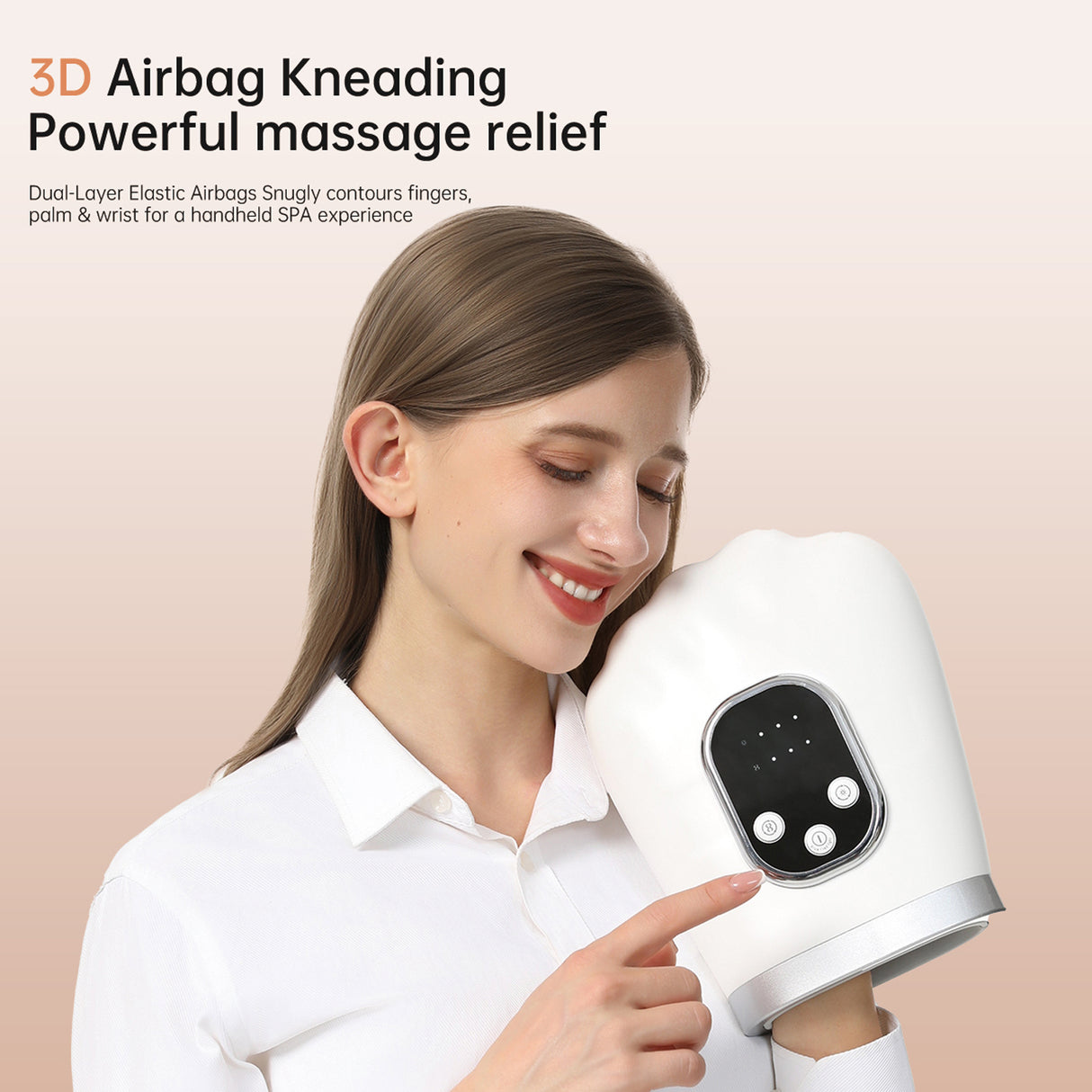 مدلّك يد كهربائي ذكي لتخفيف الألم وتقليل التوتر والاسترخاء العميق - مساج لليدين