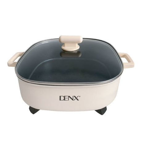 Multifunction Electric Pot 6L DX3905 by Denx, Fast Heating Electric Cooking Pan - saska - saska.ae