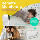 Baby Monitor Camera with 5 Inch Monitor, Non Wifi 1000ft Range AI Smart Baby Monitor by Ellie