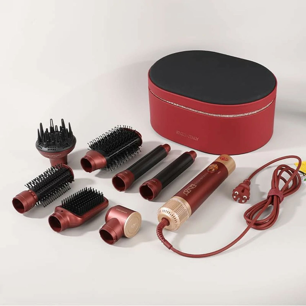 ENZO Professional 4133 Pro Supermotor 7-in-1 Hair Styler & Dryer Set