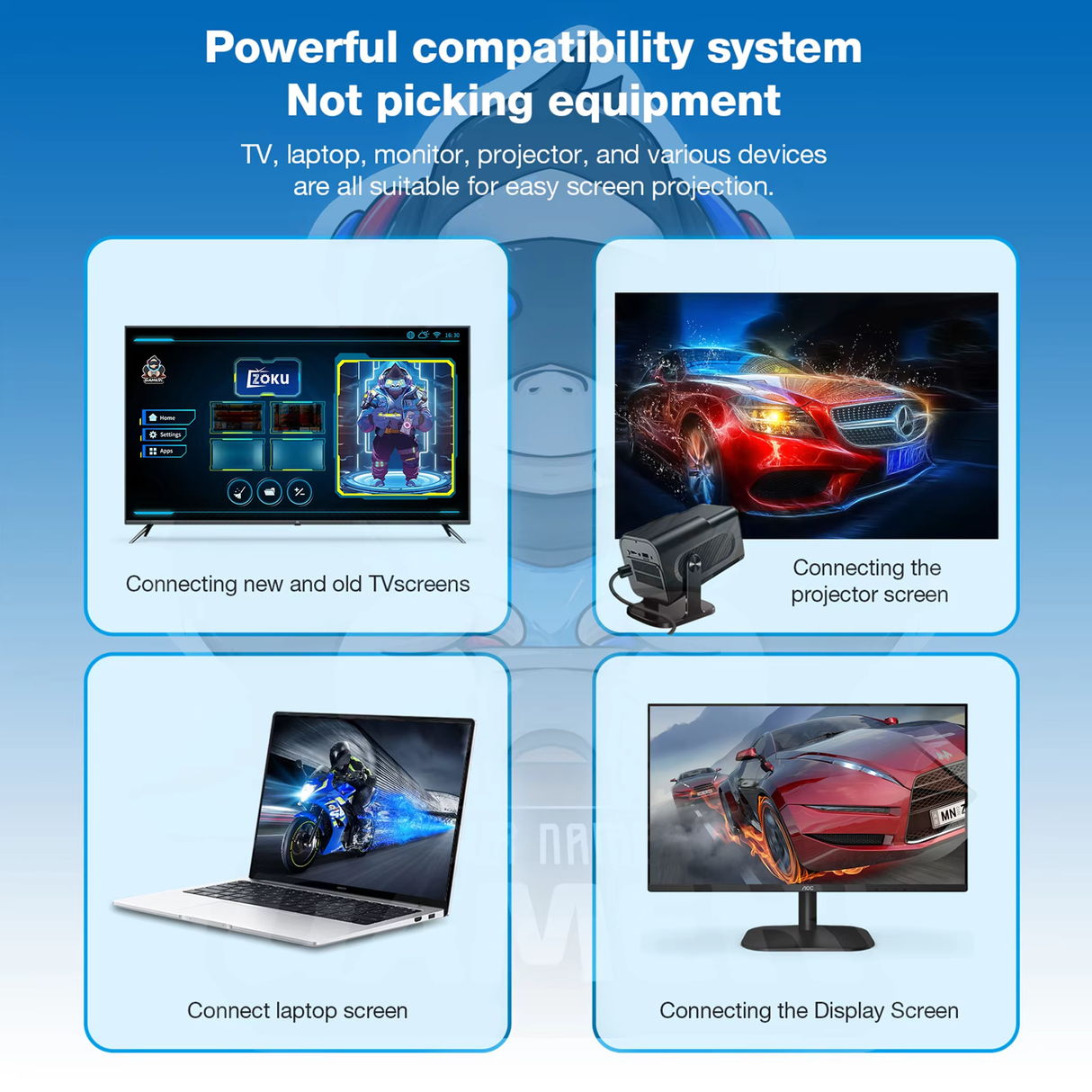 G8 SmartBox – Android 14 Game Console (69,000+ Games)