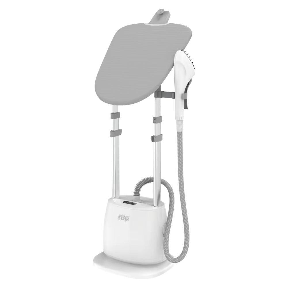 1580W Standing Clothes Steamer with Ironing Board, Garment Steamer ST-5025 by Winning Star - SASKA - SASKA UAE