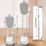 1580W Standing Clothes Steamer with Ironing Board, Garment Steamer by Winning Star