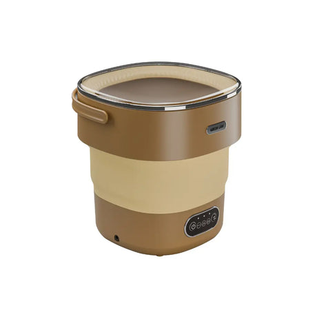 Portable Foldable Mini Washing Machine 13L with 3 Wash Modes for Baby Cloths, Undergarments, socks by Green Lion - saska - saksa.ae