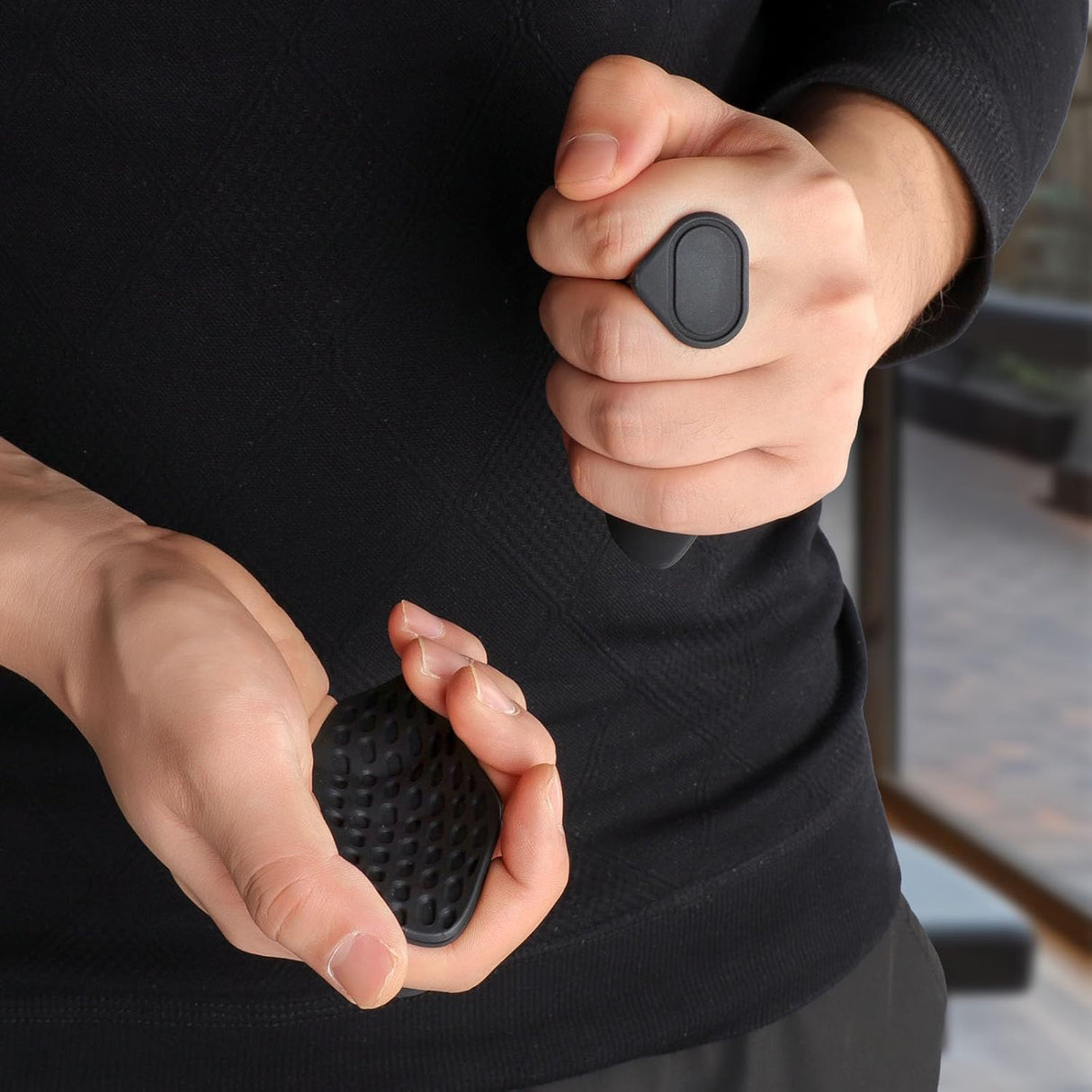 Anti-Slip Workout Rubber Grips (1pair)