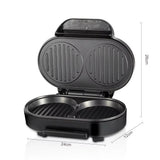 Electric Hamburger Maker, 1000W Non-Stick Burger Grill Machine with Dual Cooking Plates by Winning Star