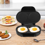 Electric Hamburger Maker, 1000W Non-Stick Burger Grill Machine with Dual Cooking Plates by Winning Star