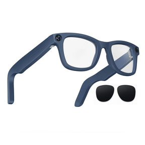 AI Smart Glasses – 8MP Camera, Real-Time Translation, Wireless Calls, Wi-Fi Transfer, Android Compatible. | Smart Glasses | SASKA Trading