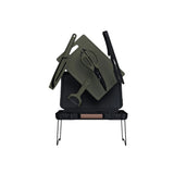 مجموعة الشواء والتخييم - سكين، لوح تقطيع، مقص متعدد الاستخدامات، ملقط، وحقيبة محمولة من Nextool