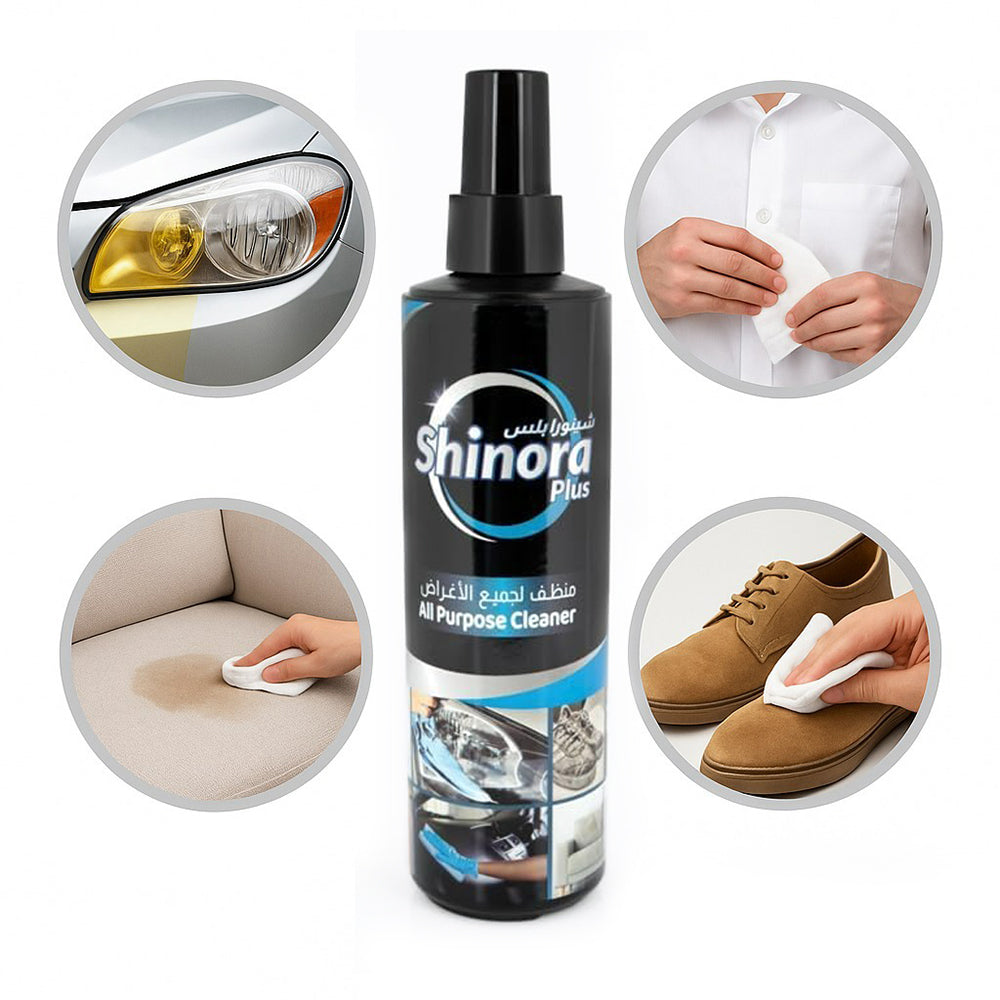 All Purpose Cleaner – Multi-Surface Deep Cleaning Spray for Cars, Home & Fabrics by Shinora Plus