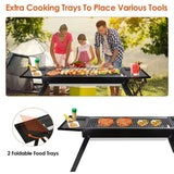 Portable Charcoal BBQ Grill – Compact, Foldable and Perfect for Picnics and Camping.
