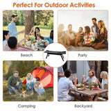 Portable Charcoal BBQ Grill – Compact, Foldable and Perfect for Picnics and Camping.