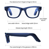 نظارات ذكية مزودة بكاميرا بدقة 8 ميجابكسل، وترجمة فورية، ومكالمات لاسلكية، ونقل عبر شبكة Wi-Fi، ومتوافقة مع نظام Android.