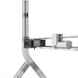 عربة تلفزيون متحركة بمحرك، حامل رفع كهربائي عالي التحمل لشاشة تلفزيون بحد أقصى 110 بوصة أو لوحة ذكية