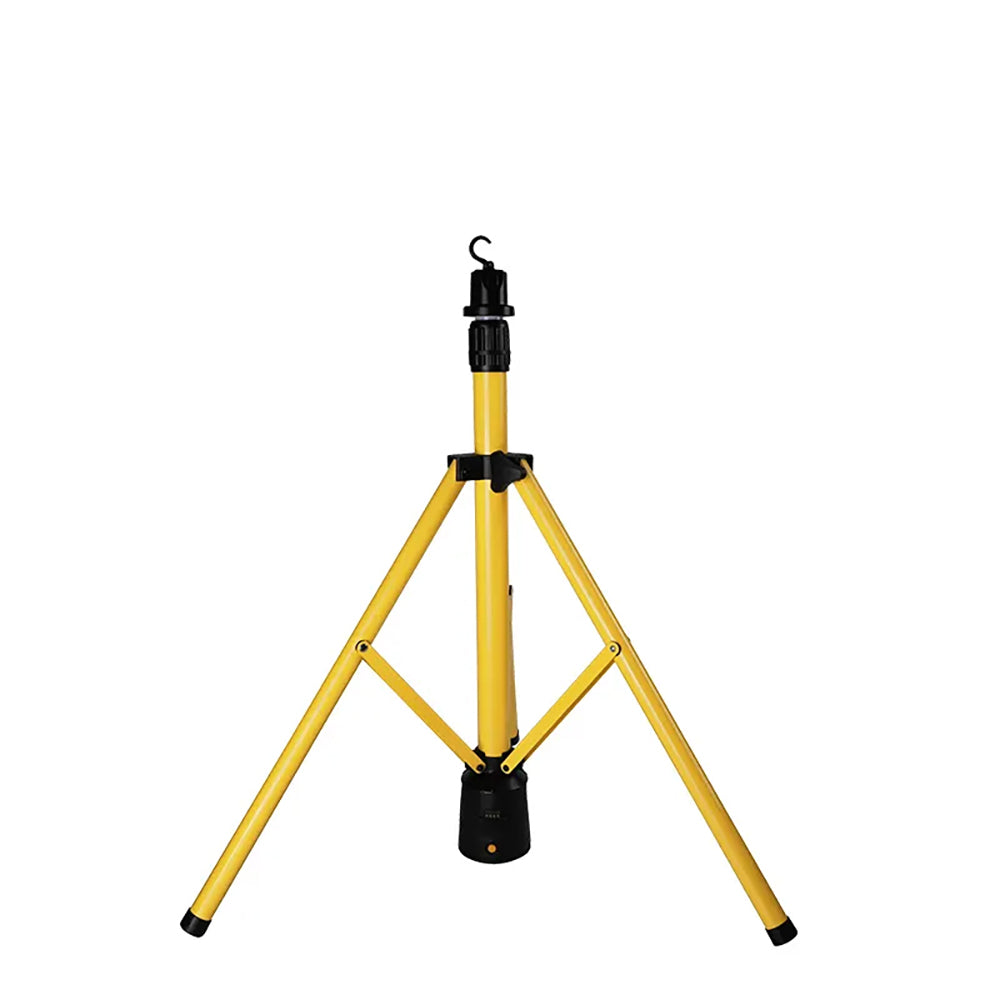 مصباح عمل LED محمول 20 واط - 2000 لومن، حامل ثلاثي القوائم، قابل لإعادة الشحن من Messicraft.