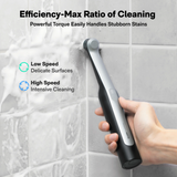 فرشاة تنظيف مقاومة للماء IPX7 للحمام والبلاط والجص والزوايا والشقوق من HOTO Wand.