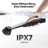 فرشاة تنظيف مقاومة للماء IPX7 للحمام والبلاط والجص والزوايا والشقوق من HOTO Wand.