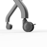 عربة تلفزيون متحركة بمحرك، حامل رفع كهربائي عالي التحمل لشاشة تلفزيون بحد أقصى 110 بوصة أو لوحة ذكية