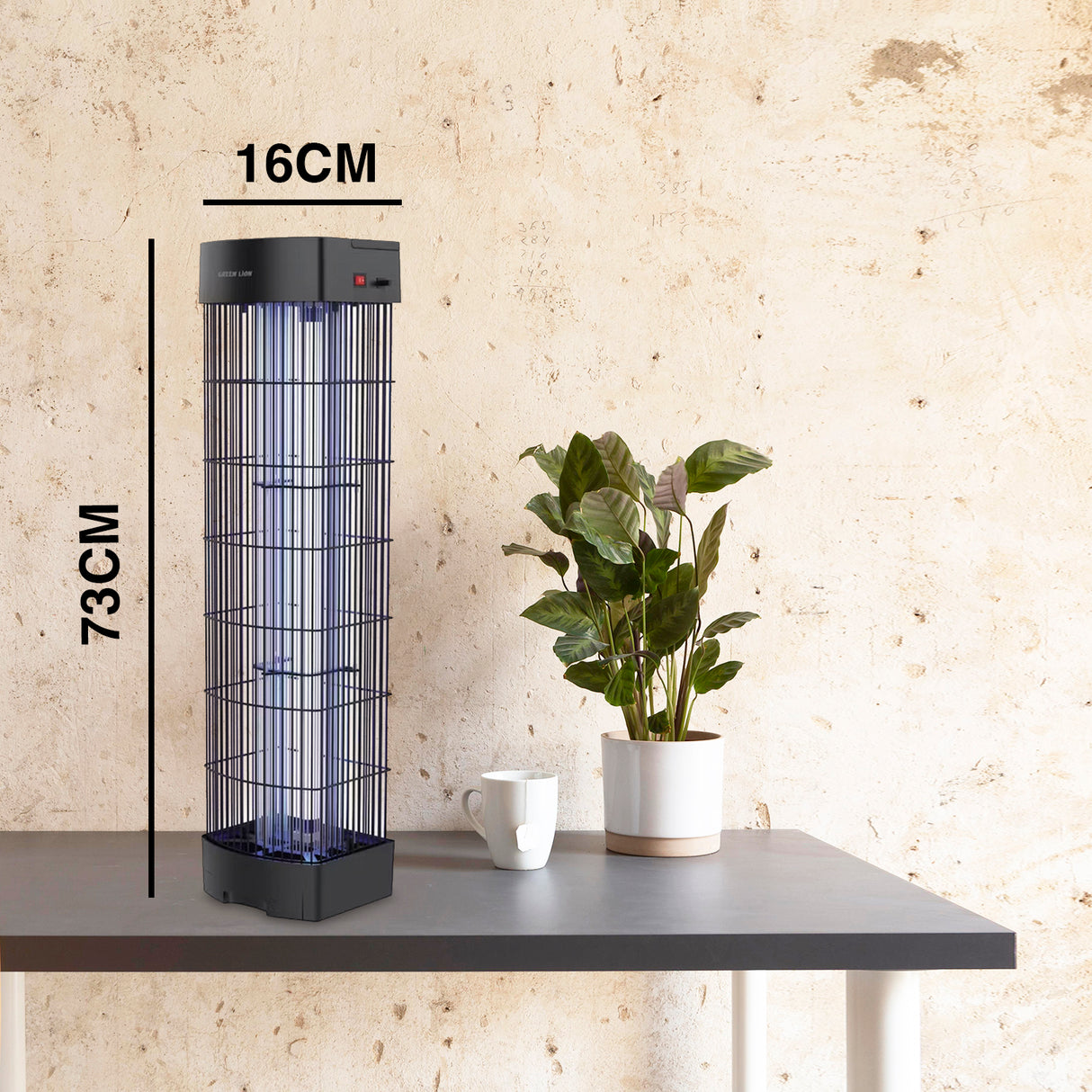 Thoofan 20W Insect Killer with 1m Cord – Durable ABS Bug Zapper for Home & Outdoor Use by Green Lion