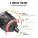 2 in 1 Hair Styling and Drying Brush, Hair Dryer and Straightener Brush by Joy Professional