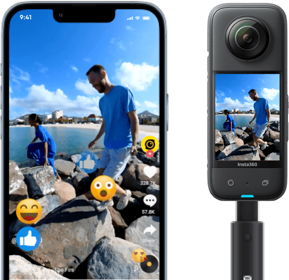 Insta360 x3 360 Action Cam