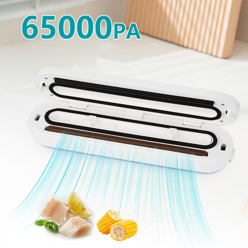 Vacuum Food Sealer Machine 80W, Automatic Vacuum Sealer with Digital Display, Pulse Function & 25cm Sealing Width by Winning Star