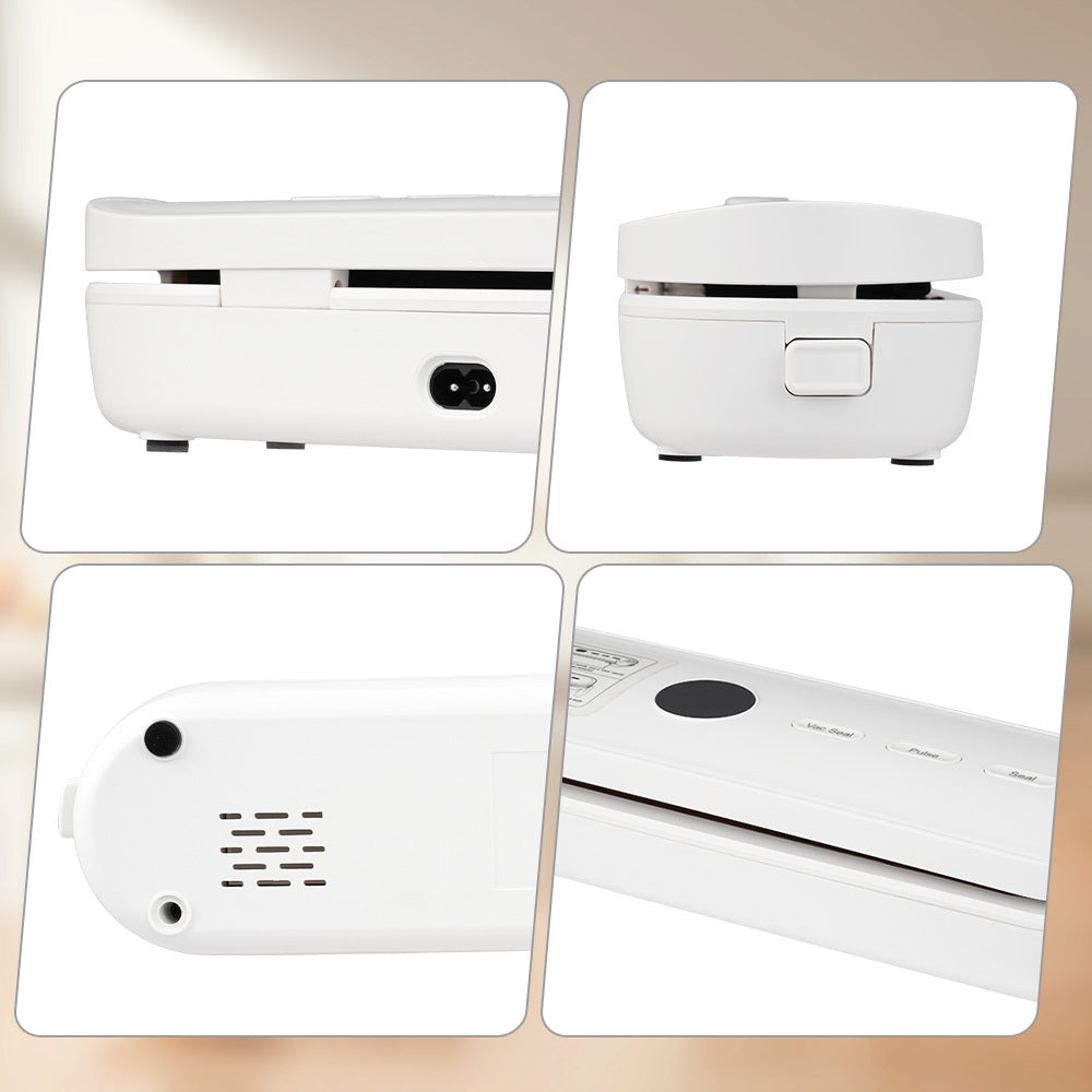 Vacuum Food Sealer Machine 80W, Automatic Vacuum Sealer with Digital Display, Pulse Function & 25cm Sealing Width by Winning Star