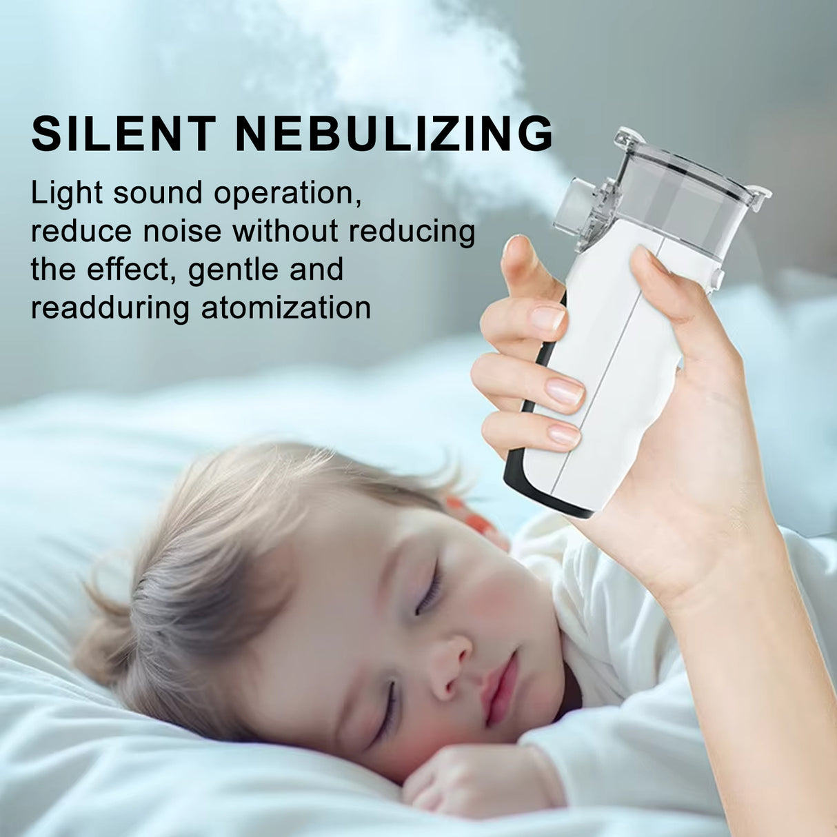 Portable Mesh Nebulizer with Multi-User Accessories - SASKA - SASKA.AE