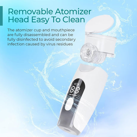 Portable Mesh Nebulizer with Multi-User Accessories - SASKA - SASKA.AE