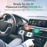 محول Mini Core اللاسلكي 2 في 1 لـ CarPlay وAndroid Auto من مع WiFi 6 وBluetooth 5.4 من Ottocast