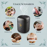 Portable Mini Electric Arabian Bakhoor Incense Burner Medkhan