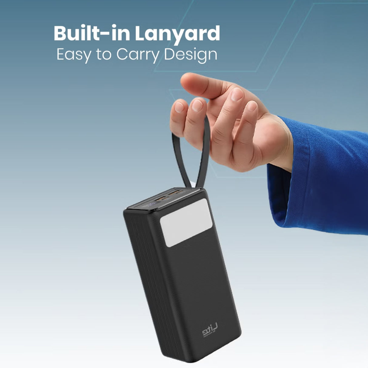 Multiport 40000mAh High-Capacity Mini Power Station Lite by Moxedo