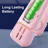 USB Rechargeable Bladeless Hanging Neck Fan, Portable Cooling Fan with 5 Speeds & LED Display (FZM-06)