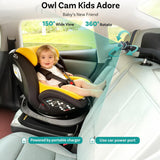 Cabin Care Wireless CarPlay Adapter with Baby Monitoring Rear Seat Camera by Ottocast - saska - saska.ae