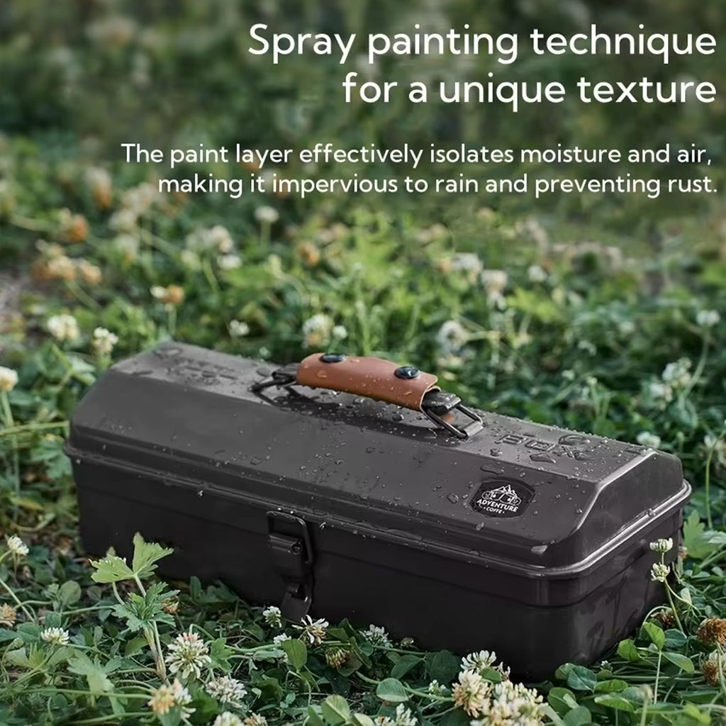 Outdoor Camping Tea Set with Stainless Steel Storage Box | Outdoor Coffee Set | SASKA Trading