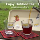 Outdoor Camping Tea Set with Stainless Steel Storage Box | Outdoor Coffee Set | SASKA Trading