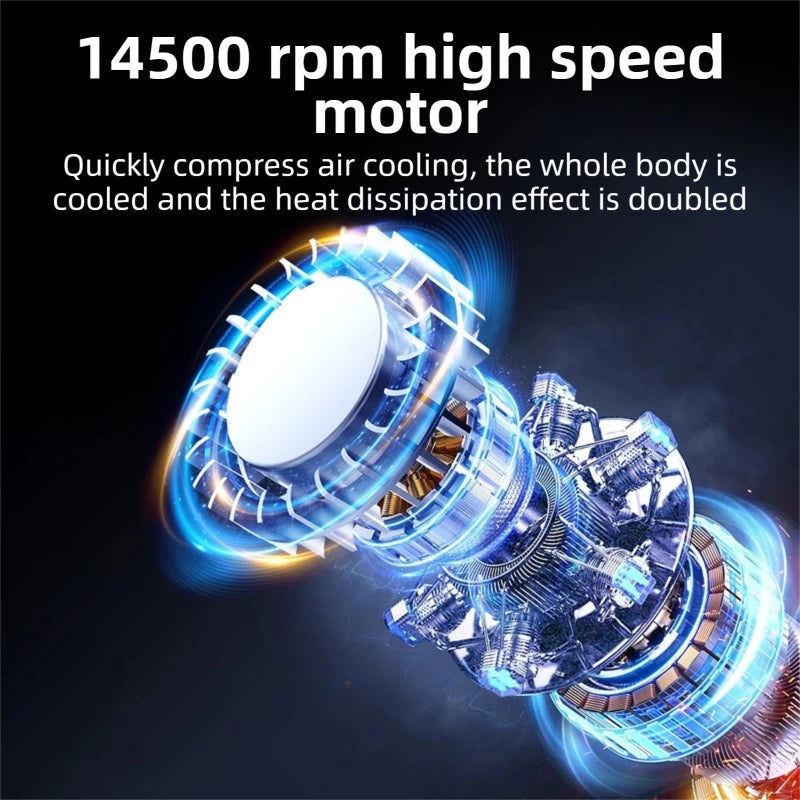 4-Speed Hanging Waist & Neck Fan with Digital Display | Portable Fan | SASKA Trading Dubai UAE