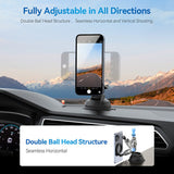Magnetic Suction Cup Car Phone Holder P3-SUS-02 – MagSafe Compatible, Strong Vacuum Mount with 360° Rotation for iPhone & Smartphones by TELESIN