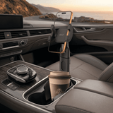2-in-1 Magnetic and Snap Car Cup Holder Magsafe Phone Mount with Telescopic Arm S8 by Goji
